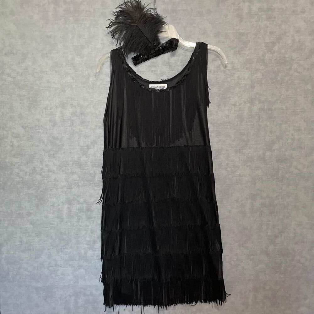 Halloween flapper girl costume